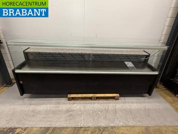 DIamond Snackvitrine Vitrine 300 cm 230V Horeca Cafetaria, Ophalen of Verzenden, Gebruikt