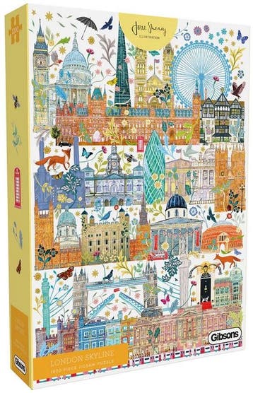 London Skyline Puzzel (1000 stukjes) | Gibsons - Puzzels, Verzenden, Nieuw
