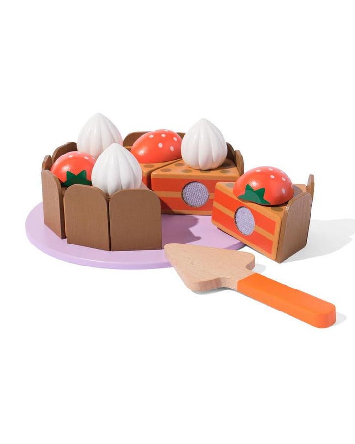 HEMA Houten chocoladetaart, Kinderen en Baby's, Speelgoed | Overig, Nieuw, Verzenden