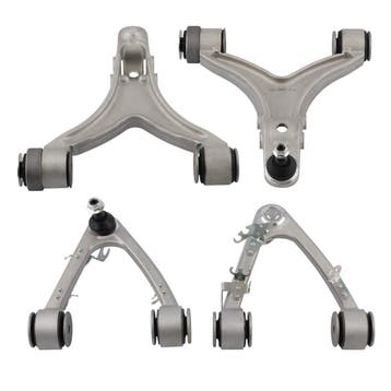 SET OF 4 Voor Bovenste + Onderste Draagarmen geschikt voo..., Verzenden, Nieuw, Maserati