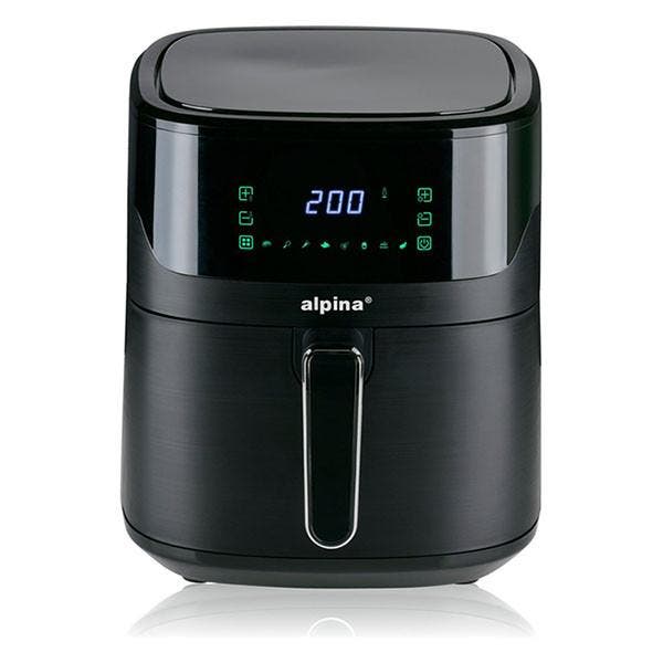 Airfryer | Alpina | 6 liter (1600W, Digitaal), Witgoed en Apparatuur, Airfryers, Nieuw, Verzenden