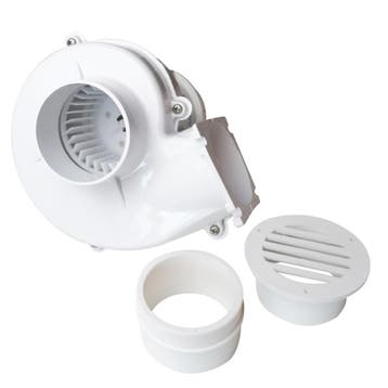Bilge ventilator voor boot en motorruimte, 280 liter/uur, 12, Ophalen of Verzenden, Nieuw