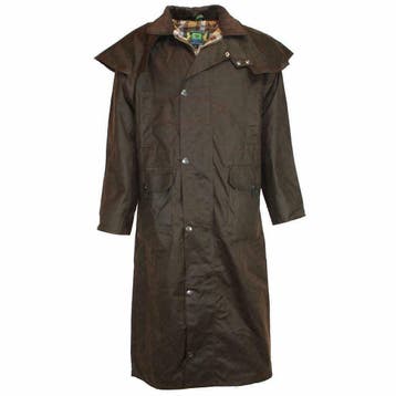 Aanbieding Lange Waxjas Hunter, Verzenden, Nieuw, Bruin