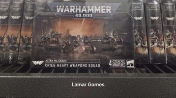 Astra Militarum Krieg Heavy Weapons Squad (Warhammer nieuw), Hobby en Vrije tijd, Ophalen of Verzenden, Nieuw