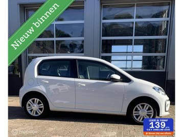 Volkswagen up! | Zakelijke Lease v.a. €172.05 pm, Automaat, Gebruikt, Wit, Lease