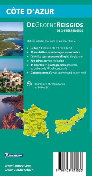 Côte dAzur / De Groene Reisgids 9789401431033, Verzenden, Gelezen