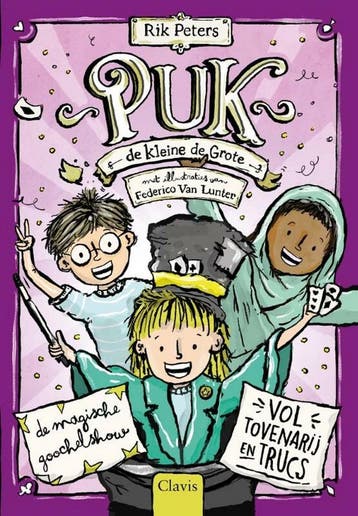 De magische goochelshow vol tovenarij en trucs / Puk de, Boeken, Verzenden, Zo goed als nieuw, Rik Peters