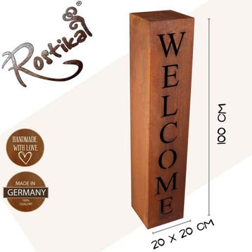 Welkom in de tuin: Patina-zuilen als charmante decoratieve, Verzenden, Nieuw