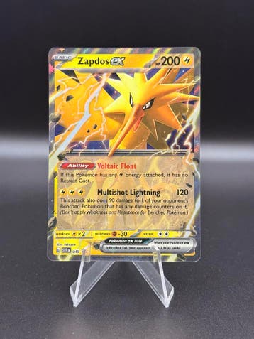 Pokemon Scarlet &amp; Violet Zapdos EX Promos #049, Verzenden, Zo goed als nieuw, Losse kaart