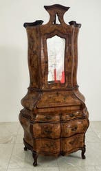 Manifattura Italiana - Credenza - Hout, Glas, Antiek en Kunst