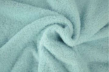 10 meter badstof Baby Blauw - 150cm breed, Blauw, 120 cm of meer, Ophalen of Verzenden, Katoen