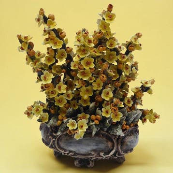 Made in Italy - Monumentale Scultura Floreale MOLLICA -
