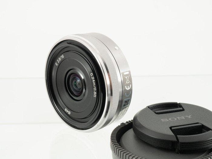 Sony E 2,8/16mm SEL16F28 Pancake lens Prime lens, Audio, Tv en Foto, Fotocamera's Digitaal