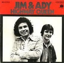 Single vinyl / 7 inch - Jim &amp; Ady - Highway Queen, Cd's en Dvd's, Vinyl Singles, Zo goed als nieuw, 7 inch, Pop, Verzenden