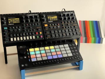 Op maat gemaakte stand voor elke synthesizer of groovebox, Overige merken, Verzenden, Nieuw, Overige aantallen