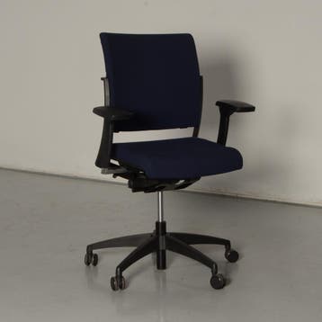Sitag World bureaustoel, blauw, 4D armleggers, Ophalen of Verzenden, Nieuw in verpakking