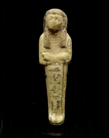 Oud-Egyptisch - Oushebti ingeschreven op naam van Dit-Mery -