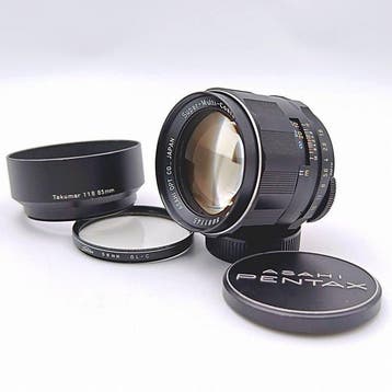 Asahi, Pentax Takumar Super-Multi-Coated 1.8/85mm - CLA´d +, Nieuw