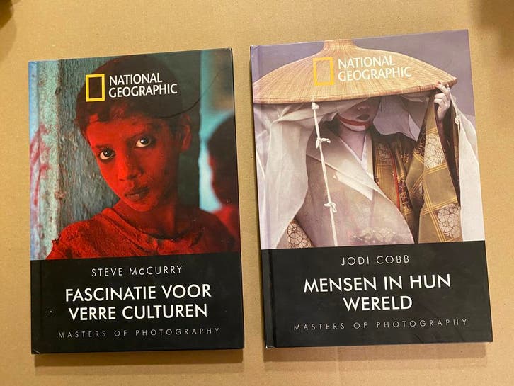 2 Boeken - Topfotografen National Geographic - NIEUW, Boeken, Kunst en Cultuur | Fotografie en Design, Nieuw, Fotografen, Ophalen of Verzenden
