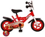Disney Cars Kinderfiets - Jongens - 10 inch - Rood - Doortra, Fietsen en Brommers, Fietsen | Kinderfietsjes, Overige merken, Zijwieltjes