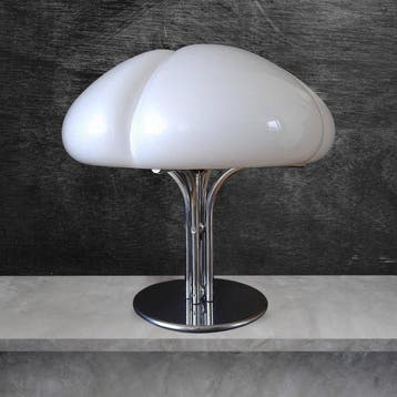 Harvey Guzzini - Quadrifoglio - Tafellamp - chromen, Antiek en Kunst
