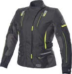 Büse Jana Dames Zwart Grijs Geel Textiel Jas, Motoren, Kleding | Motorkleding, Nieuw met kaartje, Jas | textiel, Verzenden, Dames