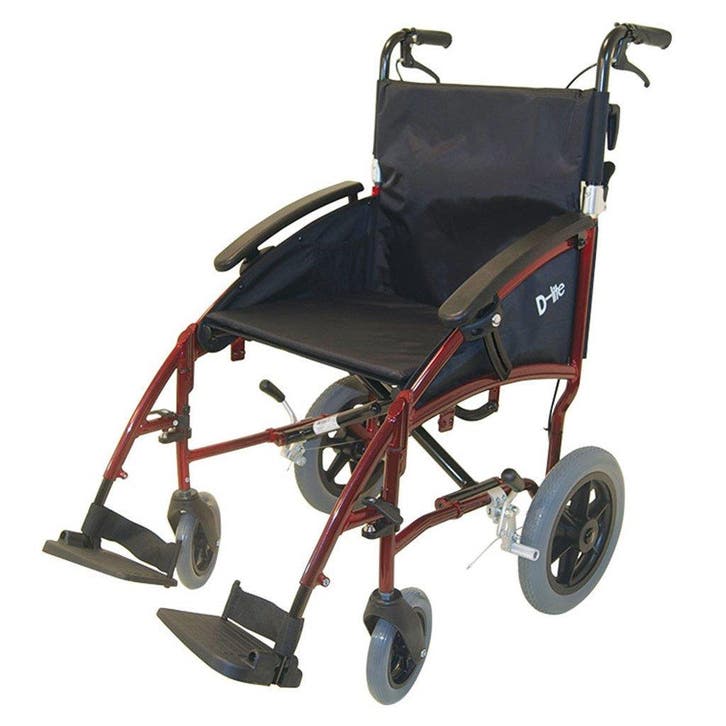 Lichtgewicht Transportstoel D-Lite 12,5 (13,2 kg) | Zitbree, Diversen, Rolstoelen, Ophalen of Verzenden