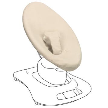 Hoes Mamaroo 4 | Waterdichte voering | Beige wafeltje, Nieuw