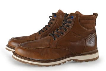 Travelin Veterboots in maat 46 Cognac, Kleding | Heren, Schoenen, Overige kleuren, Verzenden, Boots, Zo goed als nieuw