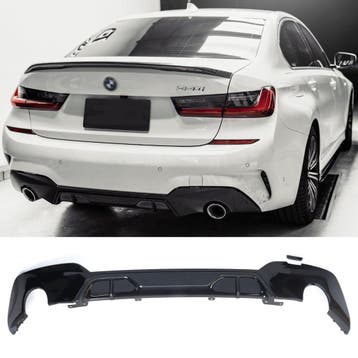Diffuser geschikt voor BMW 3 Serie G20 vor-LCI met M-Paket |