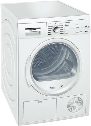 Siemens Wt46e185 - Condensdroger - 7 kg - autoDry - 64 dB -, Ophalen of Verzenden, Zo goed als nieuw, Voorlader, 85 tot 90 cm
