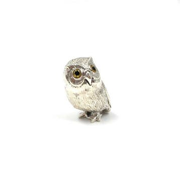 Beeldje - Eule - .925 zilver
