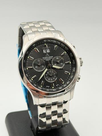Jacques Lemans - chronograph gran data swiss made - Zonder, Nieuw