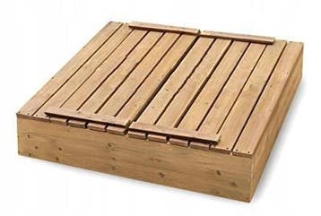 Houten Zandbak 160cm | Opvouwbaar Zitje | Nieuw, Nieuw, Ophalen of Verzenden, Hout, 100 tot 200 cm