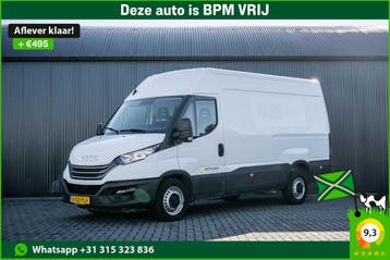 Iveco Daily **35S14 | 140PK | L2H2 |Trekhaak 3.500 Kg |, Stof, Gebruikt, Iveco, Wit