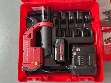 Rothenberger ROMAX COMPACT III.. Perstang Persmachine, Ophalen of Verzenden, Gebruikt