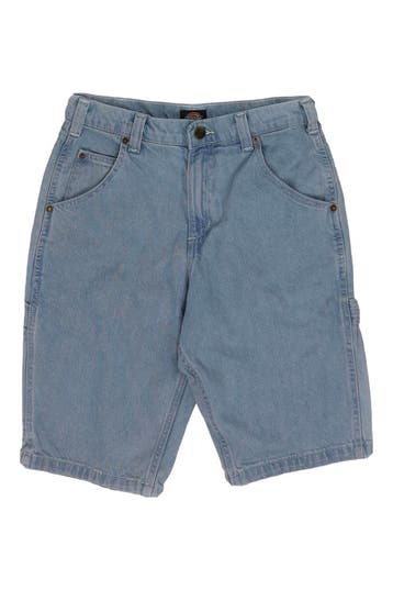 Dickies Korte broek in maat W28 Blauw, Kleding | Dames, Dickies, Verzenden, Zo goed als nieuw, Blauw