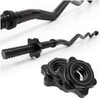 Actiget® Curlstang | Halterstang | Barbell | Chroomstaal |, Ophalen of Verzenden, Nieuw