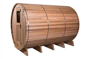 Barrelsauna 300 x 213 cm - Rustic Red Cedar, Tuin en Terras, Verzenden, Nieuw