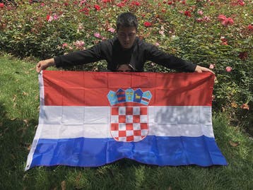 Kroatische Vlag 90x150cm - Hoge Kwaliteit Polyester voor Bin, Verzenden, Nieuw