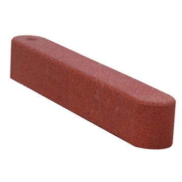 Rubber zandbak rand / opsluitband - 100 x 15 x 15 cm - Rood, Verzenden, Nieuw