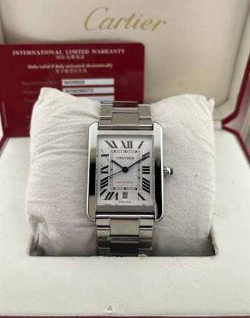Cartier - Tank Solo - W5200028 - Heren - 2018, Nieuw