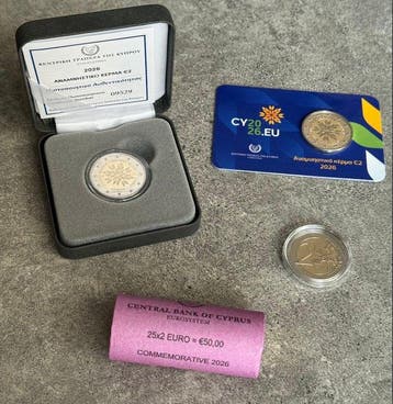 Cyprus. 2 Euro 2026 Presidency of the Council of UE (28