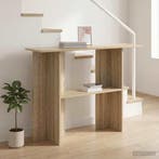 vidaXL Wandtafel Sonoma Eiken 100 x 30 x 75 cm Bewerkt hout, Minder dan 50 cm, Verzenden, Nieuw, 75 cm of meer