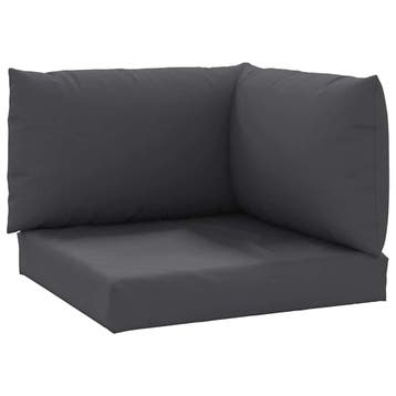 Loungekussens 60x60cm Antraciet | Laatste Stuk!, Tuin en Terras, Tuinmeubel-accessoires, Ophalen of Verzenden, Zo goed als nieuw