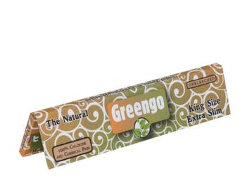 Greengo unbleached king size extra slim, Verzamelen, Rookartikelen, Aanstekers en Luciferdoosjes, Verzenden, Nieuw