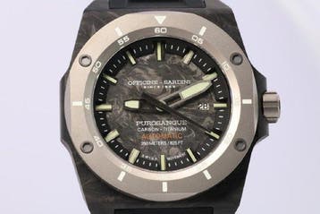 OFFICINE SARDINI - PUROSANGUE CARBONTECH/TITAN - OS013-BV -, Sieraden, Tassen en Uiterlijk, Horloges | Heren, Nieuw