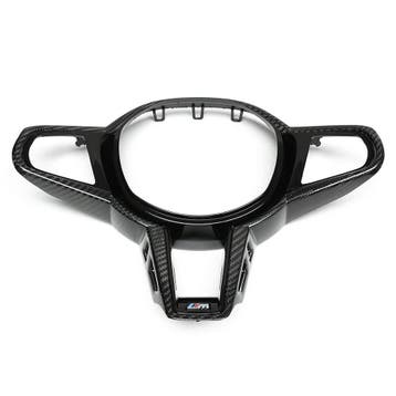 Dit betreft een BMW 1 2 3 4 serie carbon stuur trim ID8, Verzenden