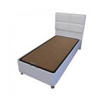 Compleet 1persoons Boxspring met Koudschuim HR45 matras, Ophalen of Verzenden, Nieuw