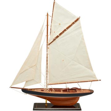 Zeilboot Model 63cm Donkerblauw, Ophalen of Verzenden, Nieuw